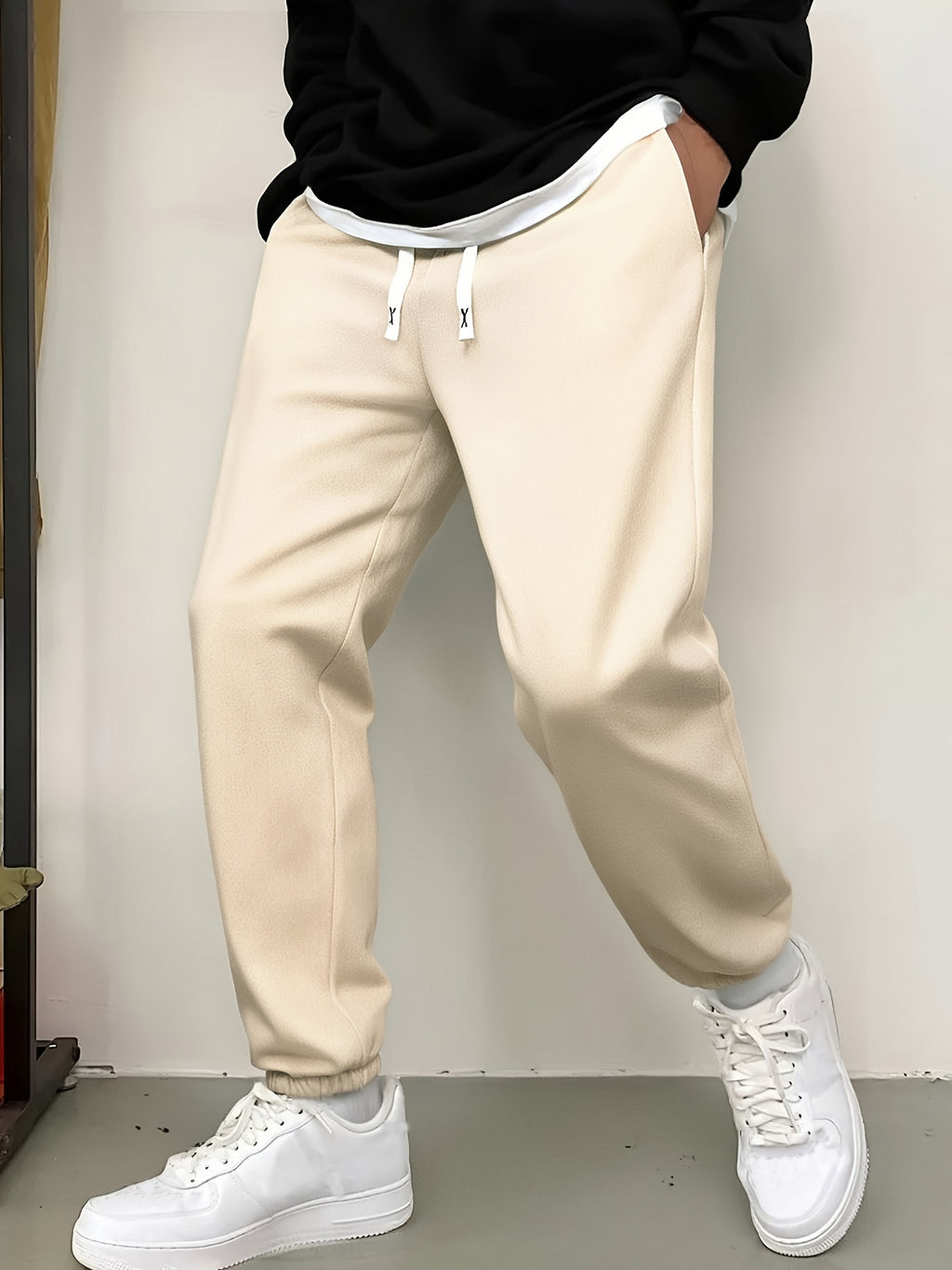 4pcs RANDOM Men's Casual Jogger Pants-Comfortable Sweatpants for Casual Attire, Workout, Or Lounging-Trendy Elastic Waistband with Drawstring, Multiple Pockets - product image 7