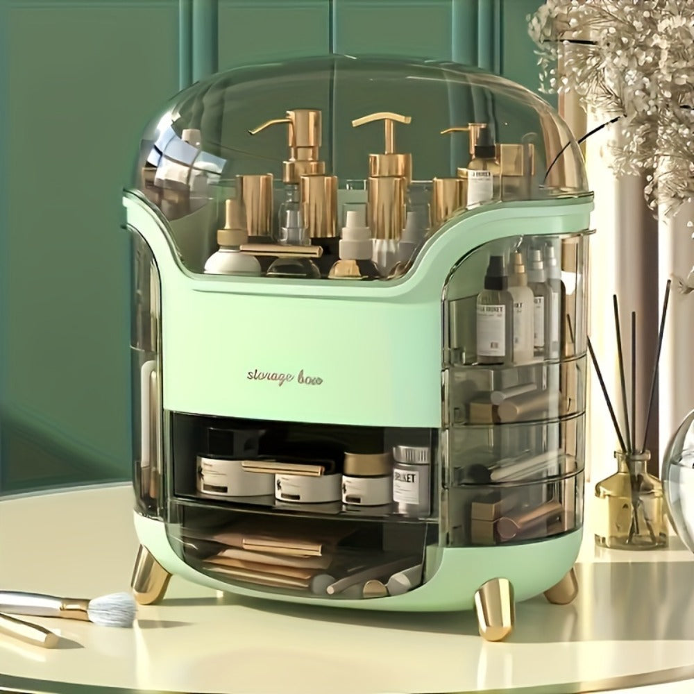 Makeup Organizer Countertop Skincare Organizer Cosmetics Storage Display Case Jewelry Perfume Holder Bathroom Vanity - product image 6