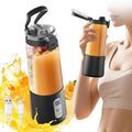 Portable Smoothie Blender USB-C Fast Charge 6-Blade Stainless Steel – Digital Timer Battery Display High-Speed Ice Crush No-Spill Lid | Protein Shake Gym Travel Blender in Black Pi - product image 45