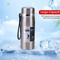 Double Wall Vacuum Flask with Leak-Proof Lid, Wide Mouth, Keeps Drinks Hot & Cold All Day for Camping, Hiking & Travel – Insulated Water Bottle 1000ml 316 - product image 2