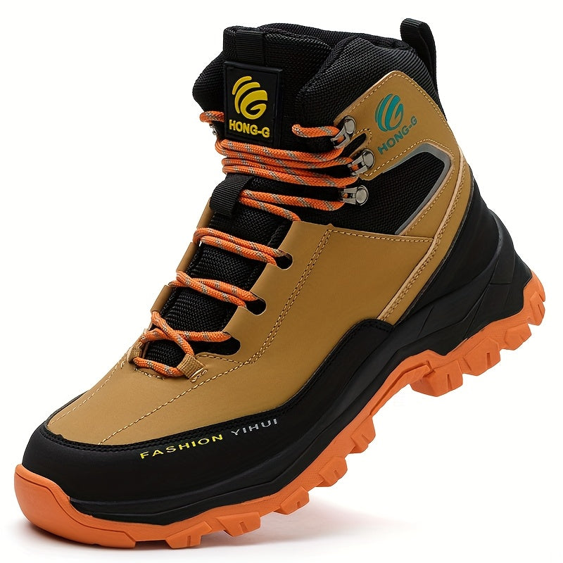 Men's Work Safety Boots - High Top Design, Steel Toe Protection - Anti Smash, Anti Puncture, Anti Slip and Wear-resistant Rubber Sole - Suitable for - product image 15