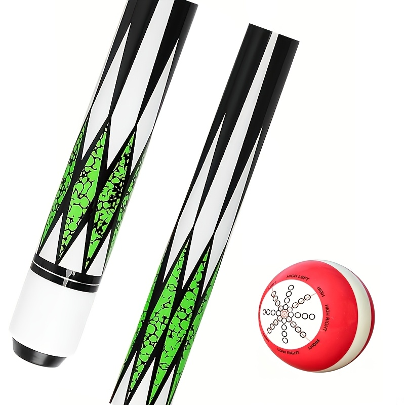 Pool Cue Stick 58 Inch | 13mm Laminated Tip, North American Maple Shaft, Ergonomic Grip, Billiard Cue for American Pool & Rotation Billiards, Great Gift for Men