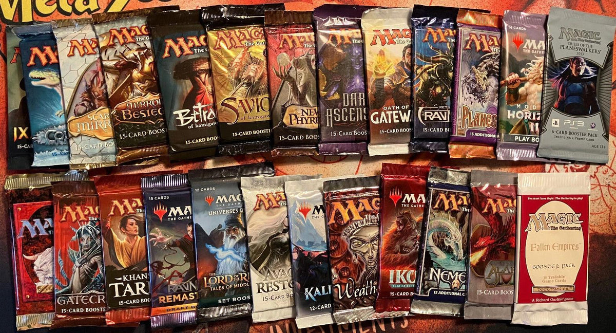 4 Random Sealed MTG Booster Packs Multi-Set Variety, Rare & Foil Pulls Possible, Best Gift for MTG Players Collectors Kids Teens Adults – Magic The Gathering - product image 2