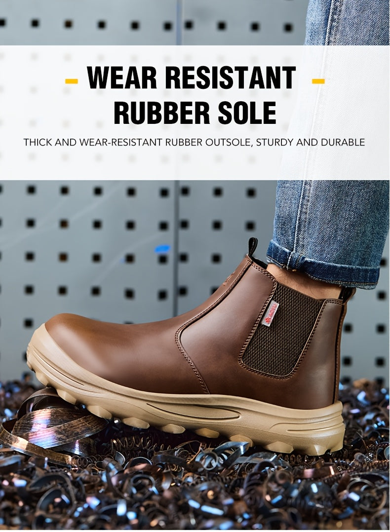 Men's Work Shoes, All-Season Labor Shoes, Work Boots, Comfortable Fabric Insoles, Casual Outdoor Sneakers, Construction Boots - product image 20