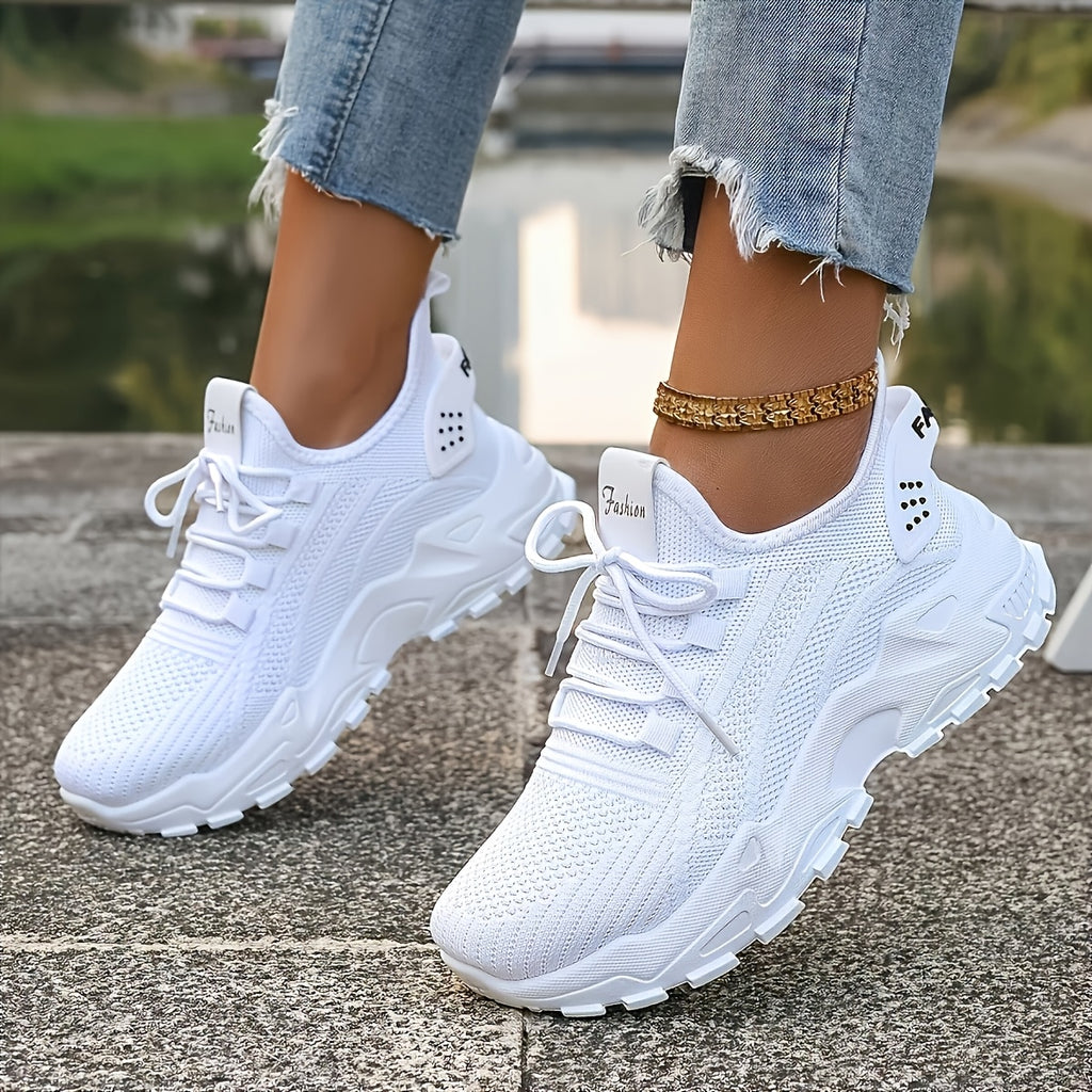 Women's Air-Cushioned Sneakers with Arch Support and Slip-Resistant Sole - Breathable Mesh Low-Top Shoes Suitable for Running, Gym, Walking, Casual Wear - product image 6