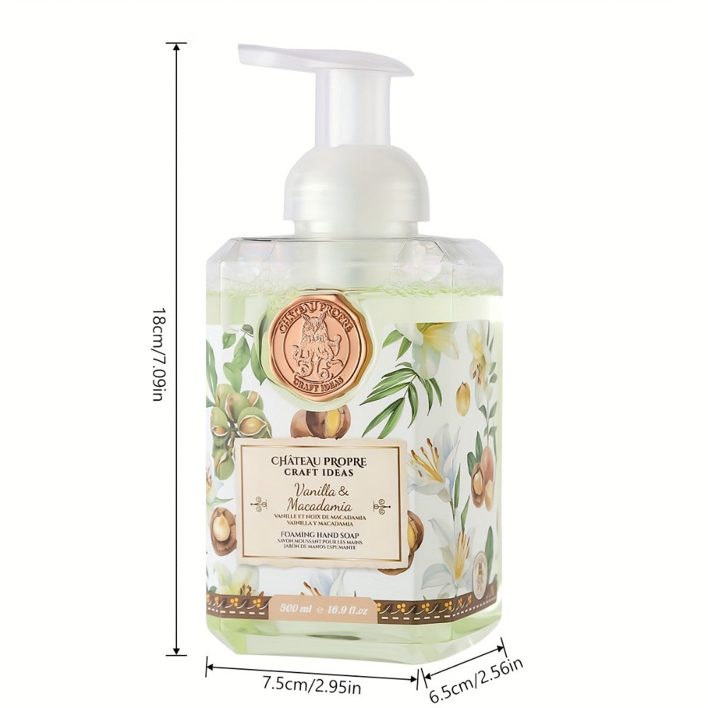 Foaming Hand Soap 500ml Moisturizing Gentle Foam Soap 8 Scents Vanilla Coconut Citrus Floral Fruity Deeply Hydrating Soft Hands All Skin Types Bathroom Kitchen Bedroom Office 1PC 2 - product image 6