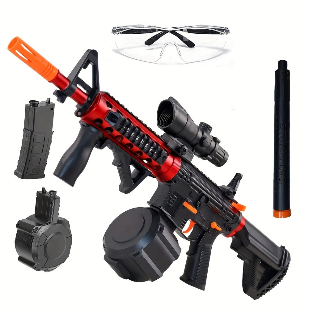 High-Performance Rechargeable Electric Splash Ball Toy Gun | USB Charge Portable Combat Outdoor Shooting Rifle for Kids Boys Teens, Party Gift Christmas New - product image