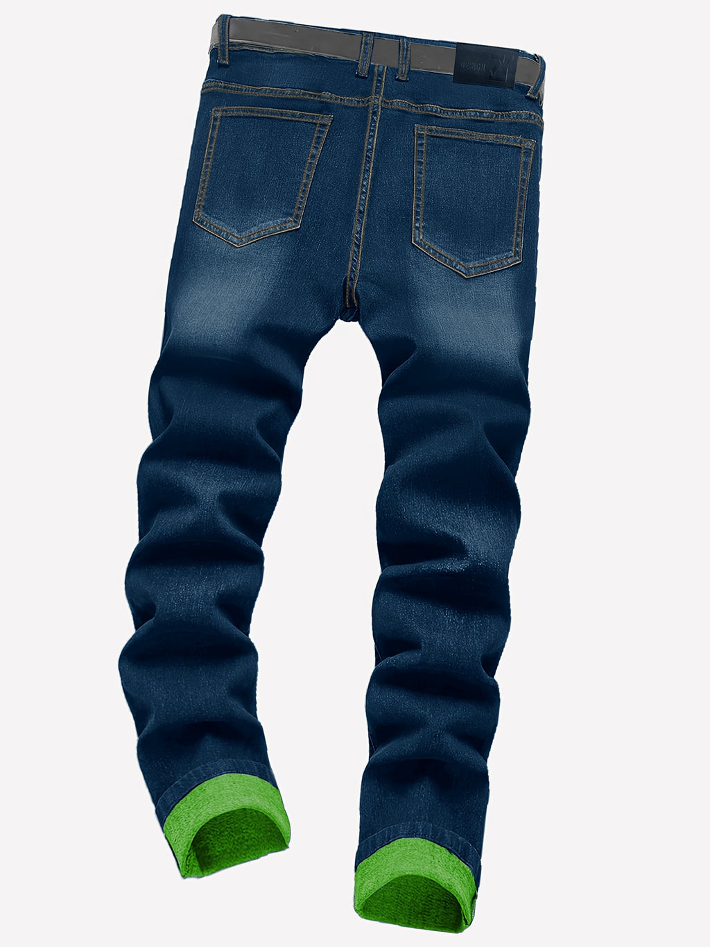 2pcs Men's Slim Fit Distressed Ripped Jeans | Classic Stretch Denim Pants, Trendy Casual Versatile Outfits | for all seson gift for men - product image 13