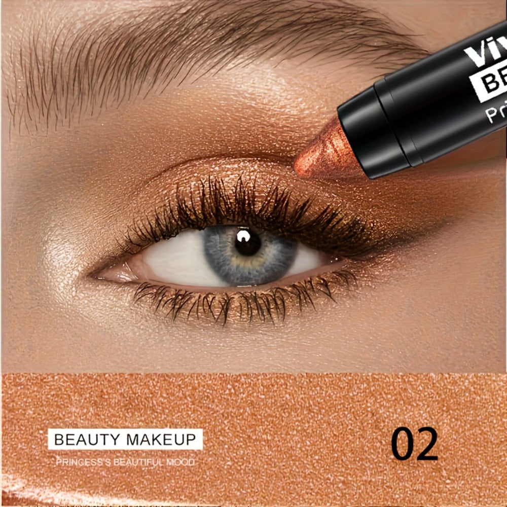 Eyeshadow Sticks 7-Piece Set Pop Color Matte — Easy Apply Smoky Eye Makeup Pencils with Eyebrow Pencil, Long-Lasting Vibrant Pigmented Eye Kit for Party Festival Daily Makeup Women - product image 4