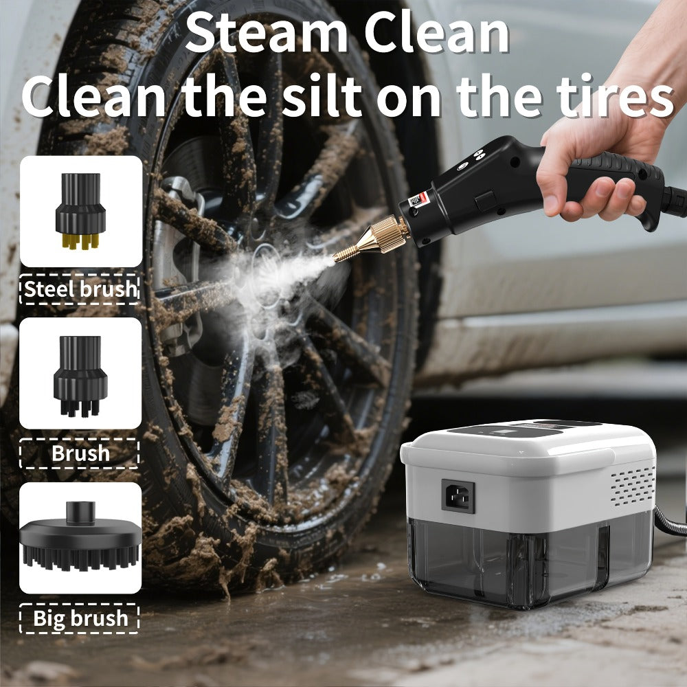 Portable Steam Cleaner High-Temperature High-Pressure Handheld Steamer for Home, Carpet, Tile & Grout Cleaning – 9-Speed Adjustable, 3 Models: Basic, Upgraded & Smart - product image 21