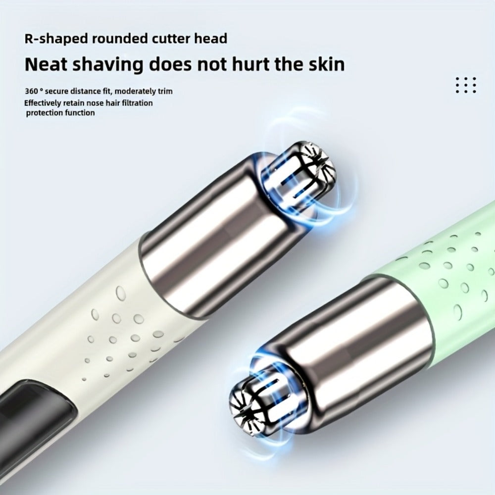 Nose Hair Trimmer Electric – USB Rechargeable Stainless Steel Unisex Trimmer for Nose, Ear & Eyebrow Hair, No-Pull Painless Cutting, Portable Stylish Design for Men & Women - product image 5