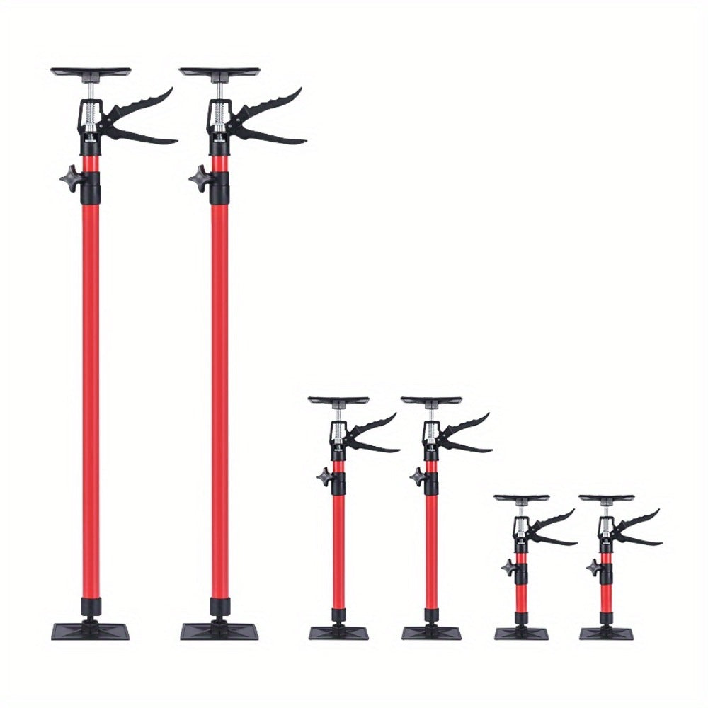 Telescopic Support Rod Adjustable 11.8-114in 154 lb Heavy Duty Anti-Slip Third Hand Support System 2pcs Drywall Lifting Cabinet Jack Wardrobe Installation Prop Tool-Grade Support K - product image