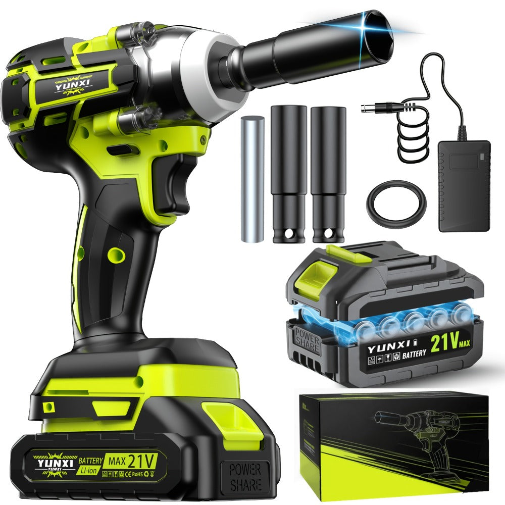 Cordless Impact Wrench Brushless Motor 3-in-1 High Torque – Rechargeable Battery, Lightweight Design, Variable Speed, for Car Repair, Auto Mechanic, Construction, Workshop & Househ - product image 5