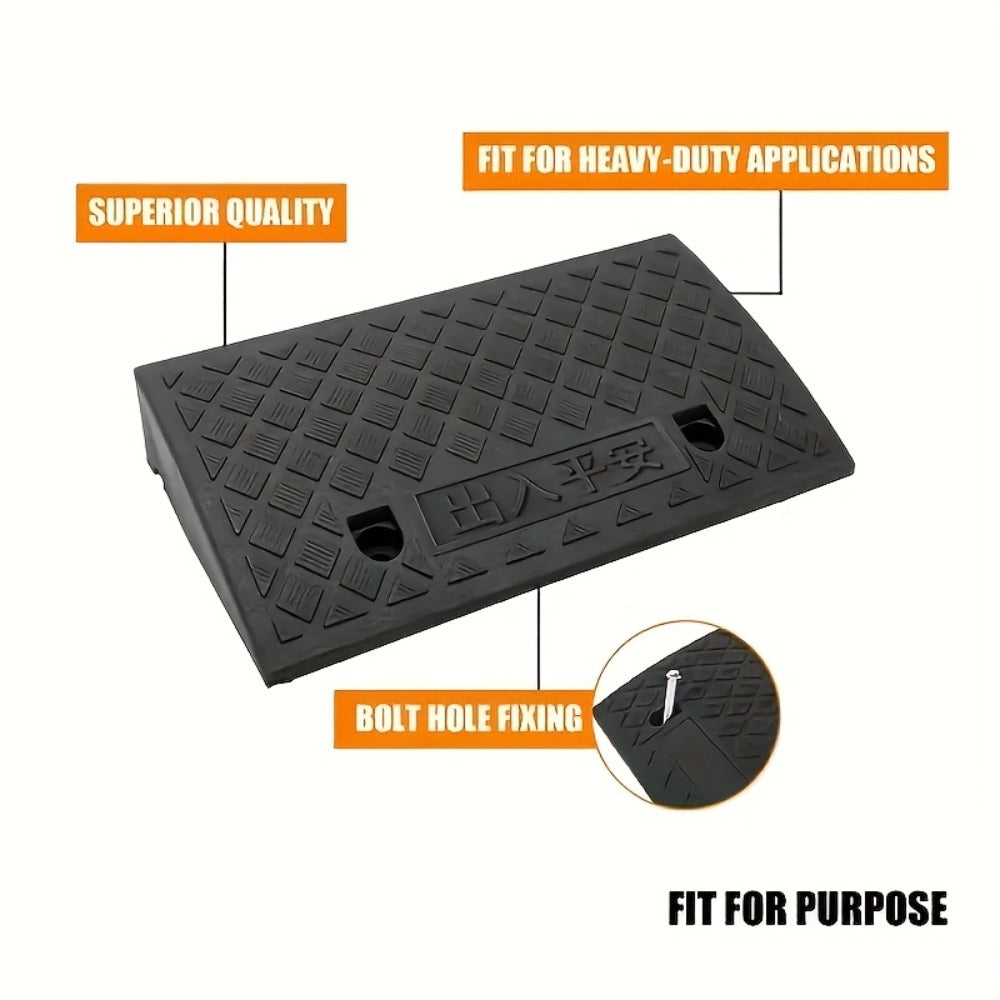 Curb Ramp Heavy Duty Plastic 3000 lb Portable Lightweight for Car SUV Motorcycle Bike Wheelchair Scooter Driveway Sidewalk Loading Dock Garage Outdoor Use Mobility Aid Ramp 2/4 Pac - product image 14