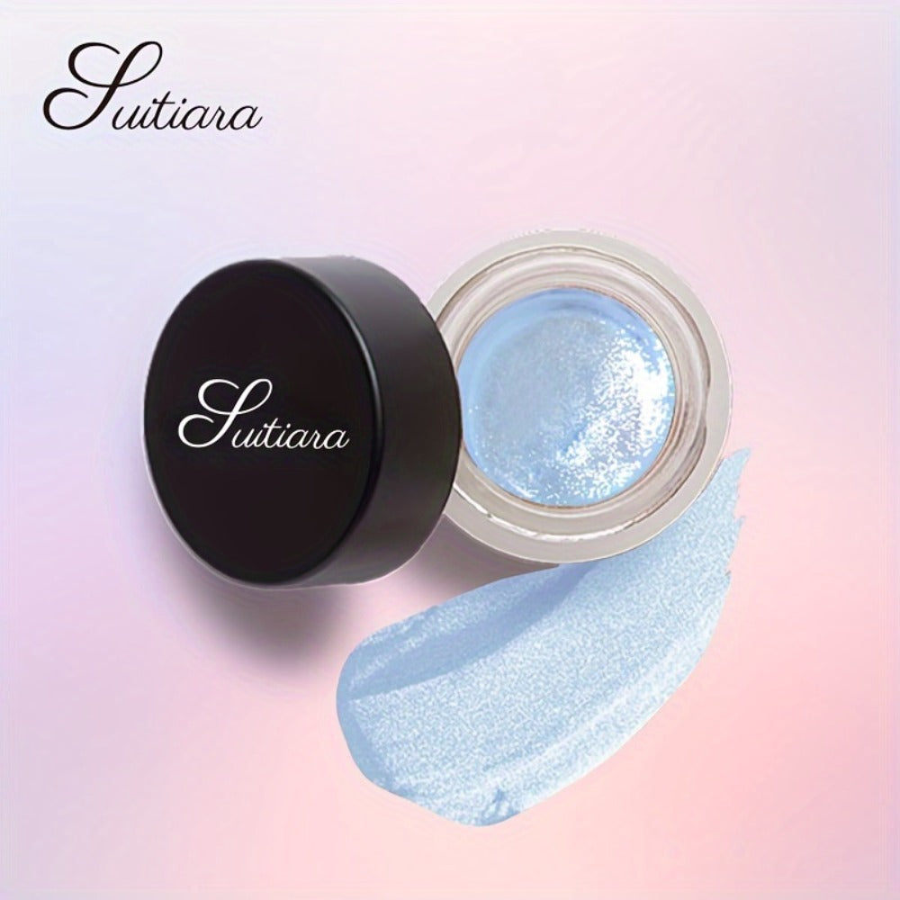 Shimmer Jelly Eyeshadow 2 Pack – Icy Cool Tone Frosty Glow Gel Eye Makeup, Long-Lasting Non-Creasing Blendable Formula, High Shine Luminous Finish for Holiday Party Glam - product image 6