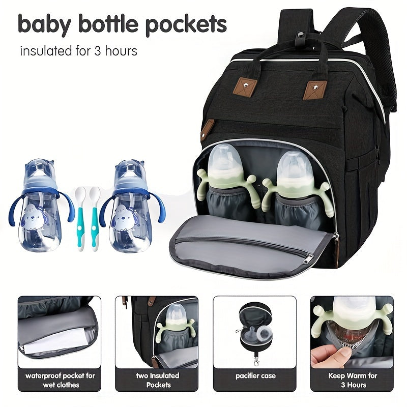 Diaper Bag Backpack, Diaper Bags, Shower Gifts, Multifunctional Diaper Backpack Large Capacity, Items, Necessitied - product image 5