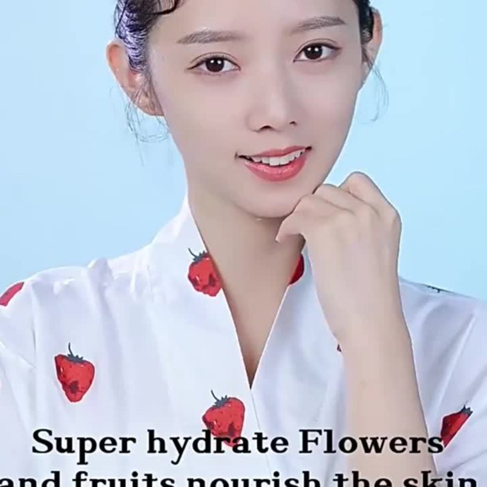 Rose & Fruit Essence Sheet Mask Set 40 Pack – Moisturizing Brightening Face Masks for Dry Dull Skin, Hydrating Skincare Gift for Women, All Skin Types - product image 7