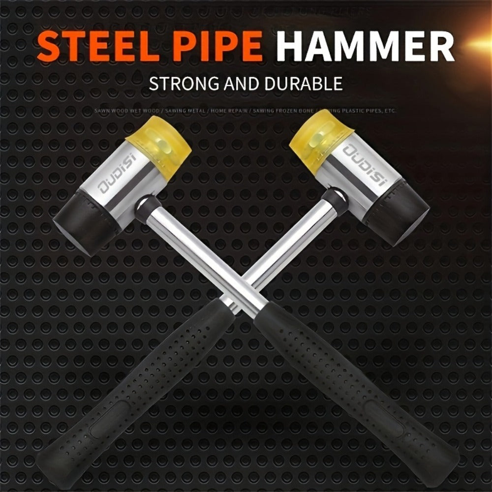 Double-Head Rubber Mallet – Plastic Installation Hammer with Rubber Handle, Rebound-Proof Soft Mallet for Floor Installation, Tile, Jewelry, Leather Crafts & Woodworking (25/30/35/ - product image 8