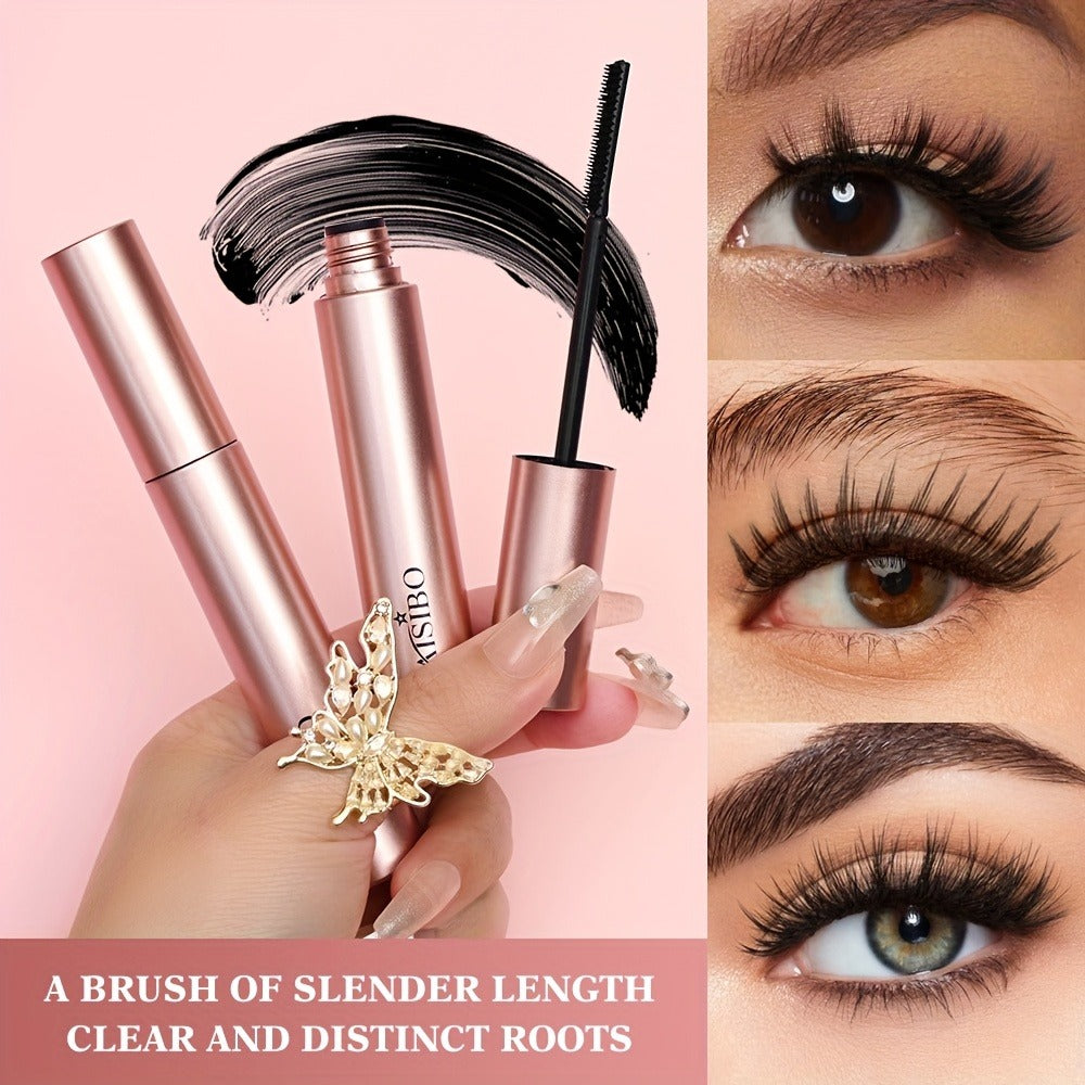 Waterproof Mascara 2-Pack Volumizing Lengthening Curling Long-Lasting Smudge-Proof Precision Brush – Lash Extender for Bold Defined Dramatic Lashes Eye Makeup Set for Women All Las - product image 2
