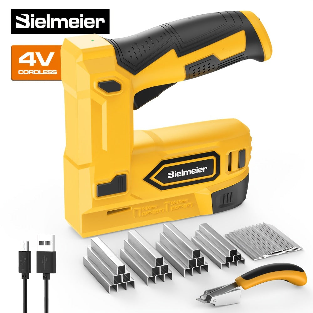 Cordless Stapler Nailer 2-in-1, 20V/4V Brad Nailer Without Compressor, Lightweight with Safety Striker Guard, Battery & Charger Included, 1600/2000 Nails & Staples, for Carpentry,  - product image 10