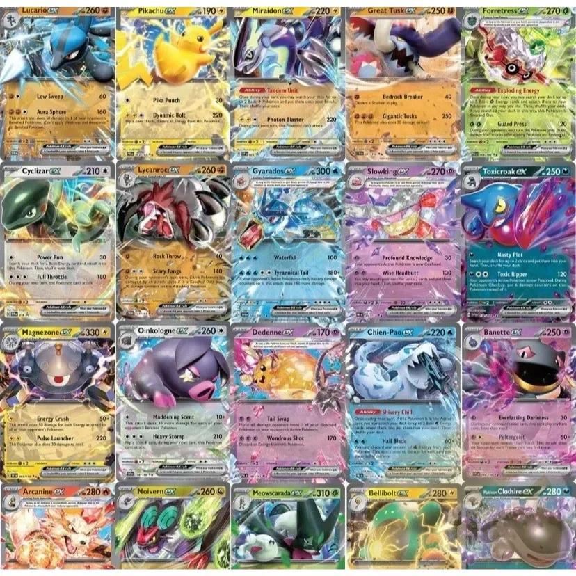 100 Card Lot | 1 Guaranteed Ultra Rare (Mega EX GX V VMAX), 100 Assorted English TCG Cards Near Mint, Authentic Collection Gift for Kids Teens Adults Collectors - product image 2