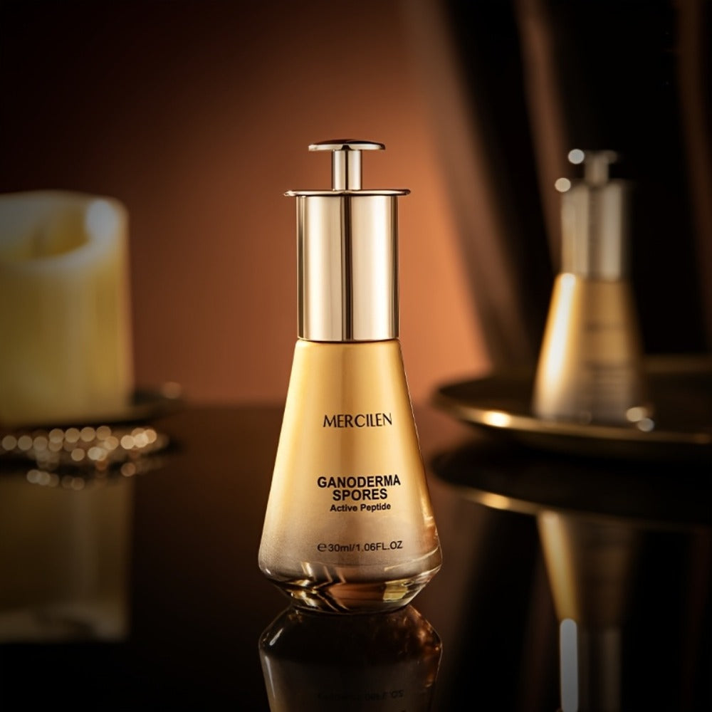 Collagen Peptide Face Oil with Ganoderma Spores & Mushroom Extract — Anti-Aging Firming Brightening Serum Oil for Radiant Youthful Skin All Skin Types - product image 2