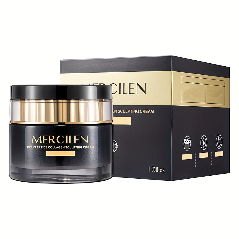 Hyaluronic Acid Collagen Face Cream with Squalane & Glycerin — Alcohol-Free Hydrating Firming Moisturizer for Normal to Sensitive Skin Unisex Daily Skincare - product image 15