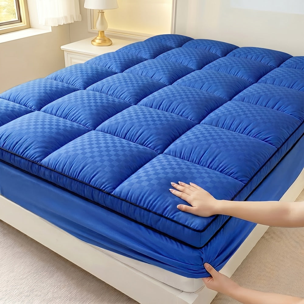 Mattress Topper Pillow Top Quilted Fitted Mattress Protector Cover Deep Pocket Cooling 1000GSM Twin Full Queen King - product image 5