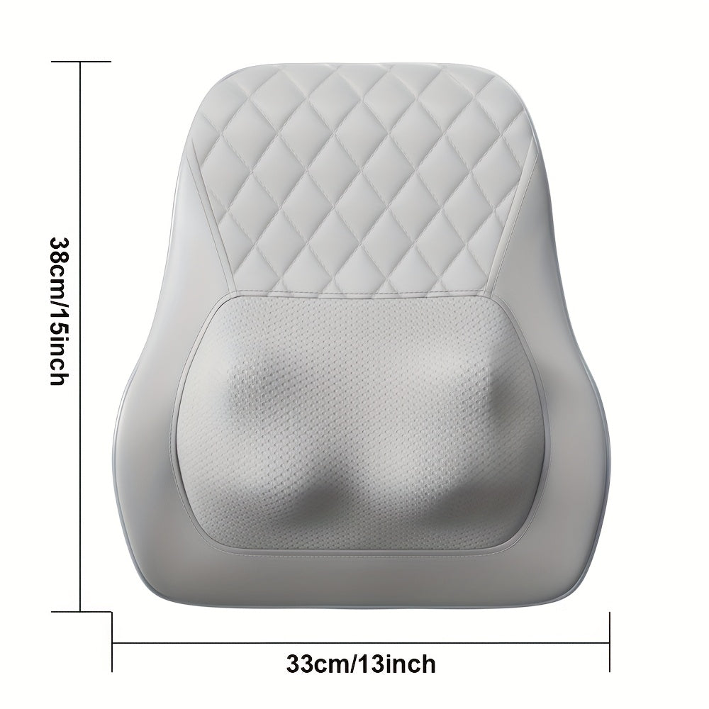 Rechargeable Heated Back and Neck Massager With 3D Massage, USB Charging, Ergonomic Design With Shiatsu Massage Points - Ideal Gift For Men and Women, Back Massager, Mother's Day Gifts