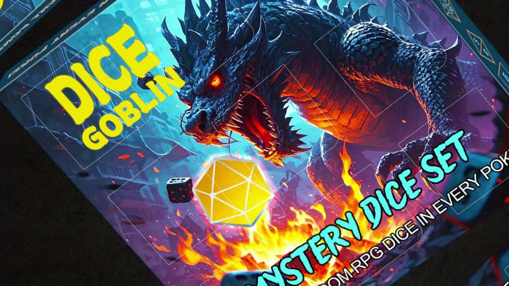 D4 D6 D8 D10 D12 D20 Surprise Gift for D&D RPG Tabletop Gamers – Mystery Box DnD Dice Set 72pcs Blind Box 9 Sets Random Polyhedral Dice with Pouches - product image 12