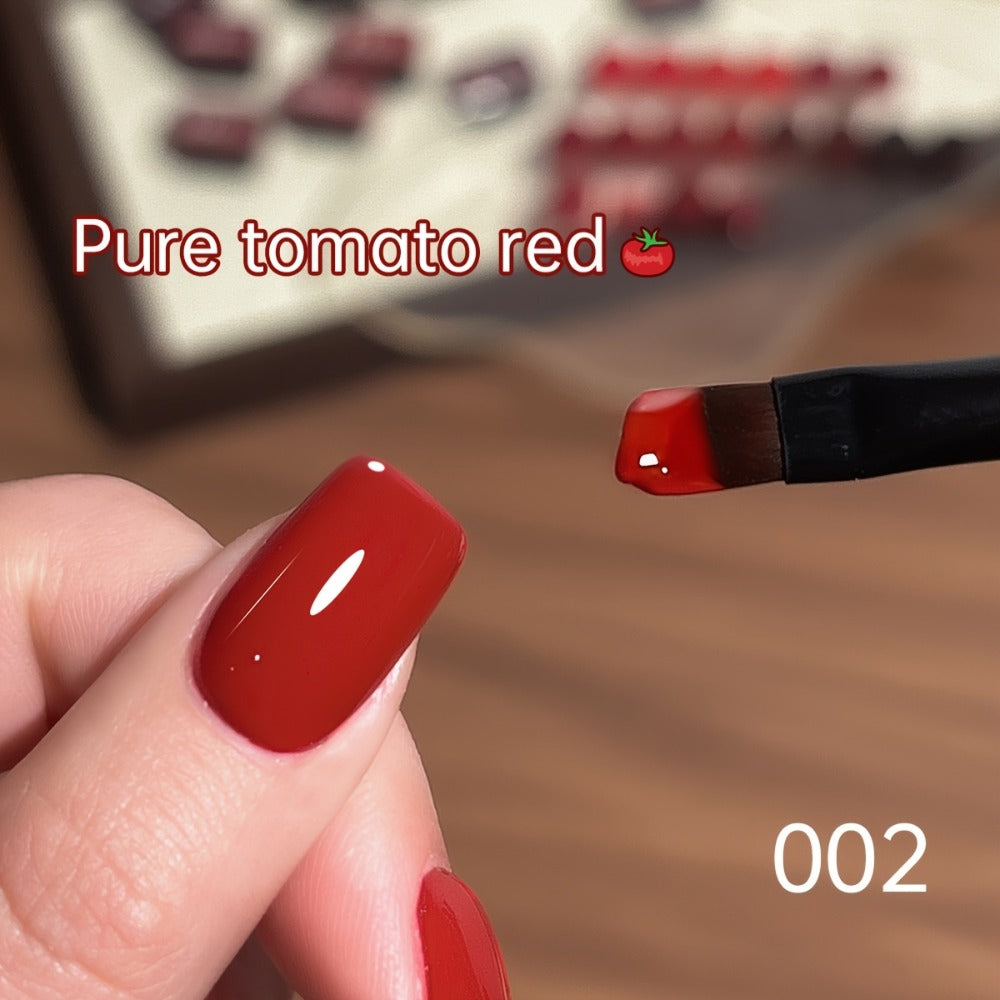 Gradient Gel Nail Polish Set 9pcs Ancola Red Collection – High Saturation Solid Gel, Shiny Gloss Finish, LED Curable Multifunctional Nail Gel | Spring Summer Ombre DIY Manicure Kit - product image 8