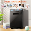 UV Hot Towel Warmer Cabinet 1.32 Gal 2-in-1 Heating & UV Sterilization — Freestanding Professional Spa Heater for Salon, Barber, Esthetician, Gym, Hotel & Home, Black & White - product image 15