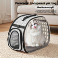 Airline Approved Clear Window Pet Bag with Ventilated Side Panels, Foldable Frame, Sturdy Outdoor Travel Carrier for Small Medium Cats, S & L, 4 Colors - product image 4