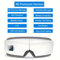 Eye Massager 4D Kneading Vibration Hot Compress Bluetooth Music Massage – Rechargeable Portable Eye Relax Device for Stress Relief - product image 13
