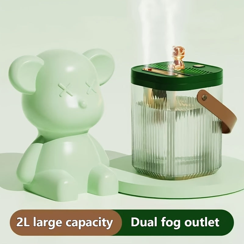 Large Humidifier 2L Smart 2-in-1 with Night Light – Dual Nozzle, 3 Mist Modes, Auto Shut-Off, Dry Burn Protection, Silent Operation, Covers 215 Sq Ft, for Bedroom, Baby Room & Offi - product image 14