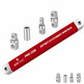 Ratchet Wrench Set 2-in-1 Multi-Function Offset Extension | 1/2" 1/4" 3/8" Square Head Adapters | 180° Swivel High Torque Non-Slip Handle | Durable Metal Automotive Repair Hand Too - product image 19