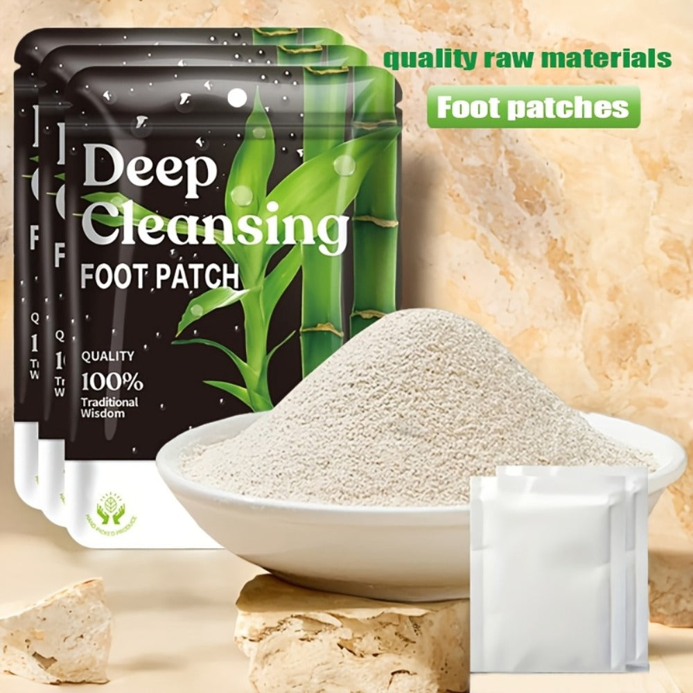 Foot Detox Pads Value Set 50pcs & 150pcs – Bamboo Vinegar & Ginger Deep Cleansing Overnight Patches, Alcohol-Free Natural Plant Formula, Green Golden Lavender Variants, Foot Care G - product image 13