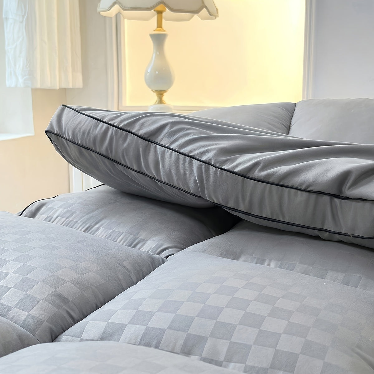 Luxury Soft Buffer Mattress Pad, Non Slip Fully Enclosed Edge Design, Anti Collision Anti Knock, Gap Filling for Safer Sleep, Suitable for Home Bedrooms and - product image 6