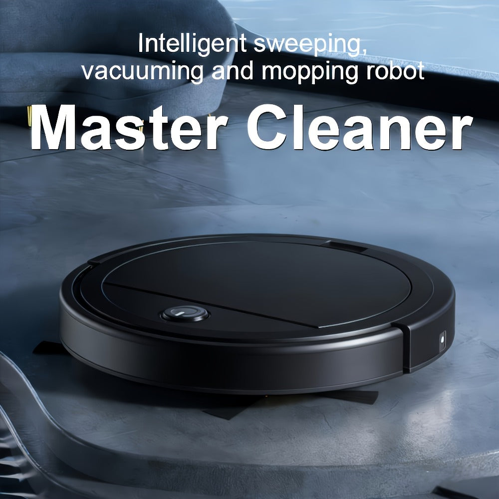 2000Pa Robot Vacuum Cleaner 150-Min Battery – Multifunctional Auto Floor Cleaner for Pet Hair, Dust & Paper Debris, Smart Robotic Vacuum for Hardwood, Tile & Carpet, Black & White - product image 5