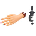 Bendable Nail Practice Hand with Stand – Reusable Mannequin Hand for Acrylic Gel Nail Training, Includes Fake Nail Tips & Nail Tools, Flexible Fingers for Realistic Practice – Begi - product image 7