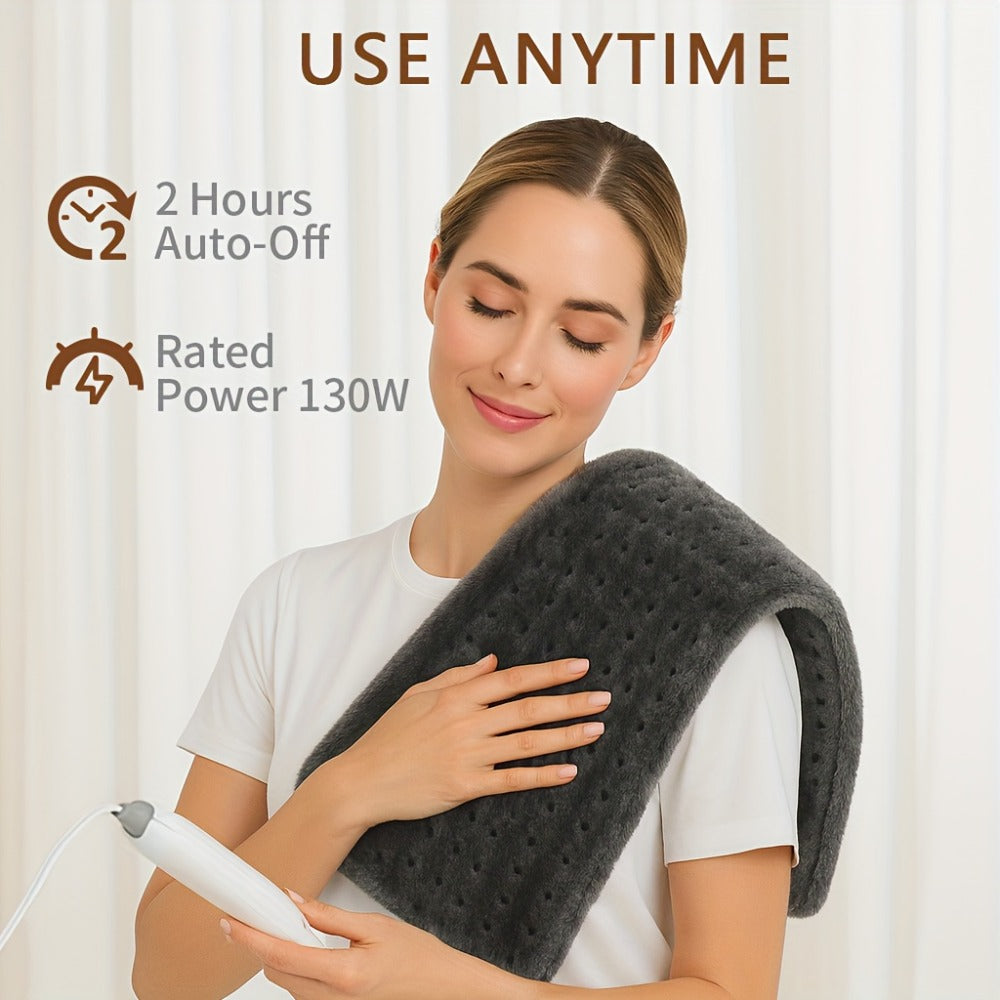 Heating Pad for Back & Neck Pain Relief – Ultra Soft Flannel, Fast Heating, Dry & Moist Heat, Auto Shut-Off, Machine Washable (Small 12x15in / Standard 12x24in / Large 17x33in) - product image 16