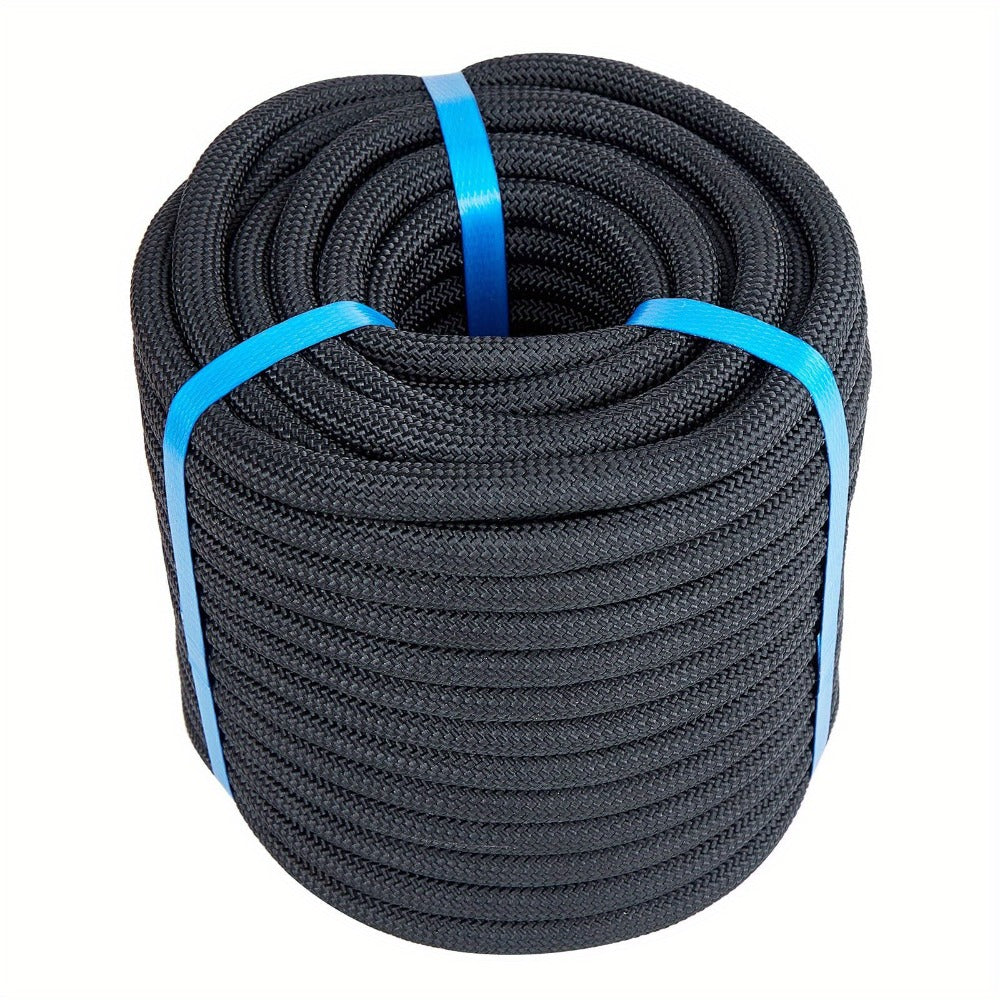 Double Braided Nylon Rope 1/2 Inch Heavy Duty Polyester – 100ft 150ft 200ft Multi-Color for Anchoring Towing Cargo Sailing Dock Lines & Outdoor Use - product image