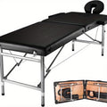 Portable Massage Table Foldable Aluminum Spa Bed – 3-Fold Adjustable Height 24" Wide Padded Treatment Bed for Esthetician, Lash Tech, Tattoo Artist, Waxing & Mobile Beauty Salon - product image 14