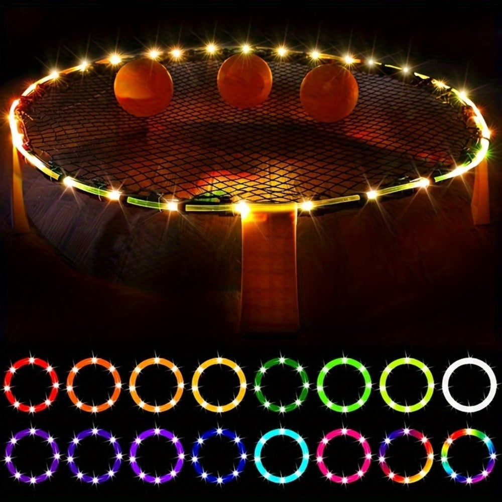 Solar LED Trampoline Lights 50 100 LEDs Colorful Rope Lights 8 Modes IP65 Waterproof Fits 8-16 Ft Trampolines Outdoor Safety Glow Night Light Kids Adults - product image 18