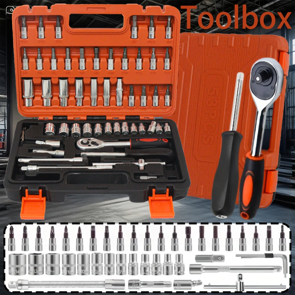 Premium Stainless Steel Repair Tool Kit 55/82/94/121PCS – Complete Automotive & Home Repair Set | Multi-Function Hand Tools | No Charging Required | Easy to Use | Perfect Gift for  - product image 11