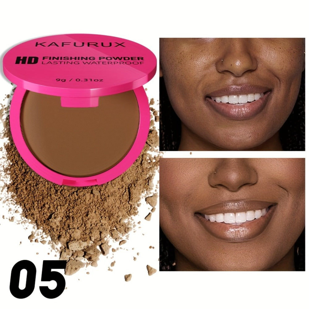 Pressed Powder Foundation 2 Pcs Set Waterproof Sweatproof Lightweight Buildable Coverage Non-Sticky Non-Drying Natural Matte Finish Concealer Makeup for All Skin Types 5 Shades Wom - product image 19