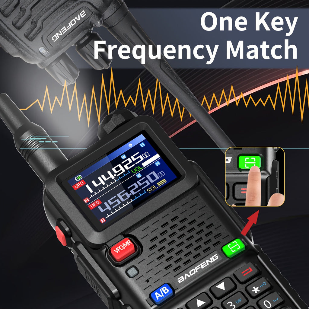 Baofeng Ham Radio 5RH Pro GPS 10W Long Range Walkie Talkie 2 Pack for Everyday Use - product image 3