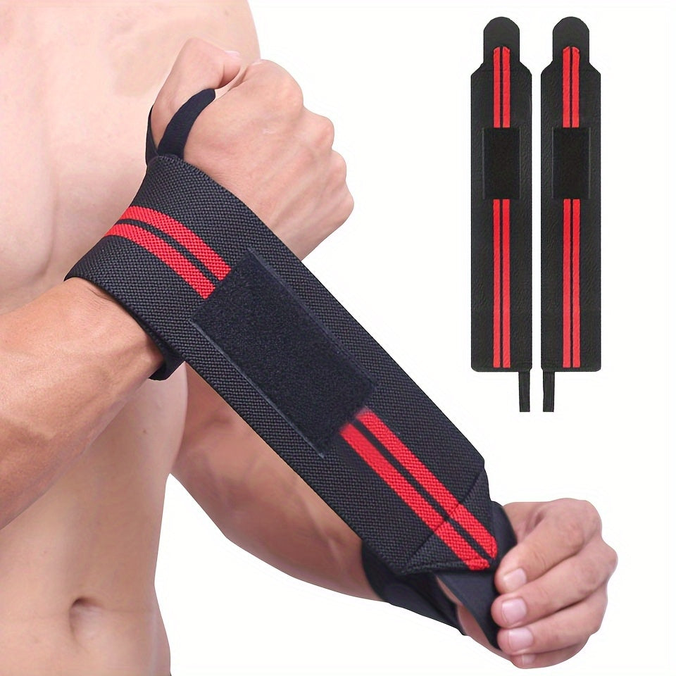 Professional Wrist Support for Gym, Powerlifting & Fitness Training, Hand Washable, 1 Pair – Weightlifting Wrist Wraps