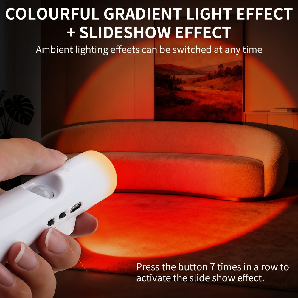 RGB Magnetic Night Light LED Ambient – Multi-Color Motion Sensor, No-Drill Magnetic Install, Long Battery Life for Living Room, Bedroom, Hallway, Stairs & Bar (1pc or 5-Pack) - product image 7