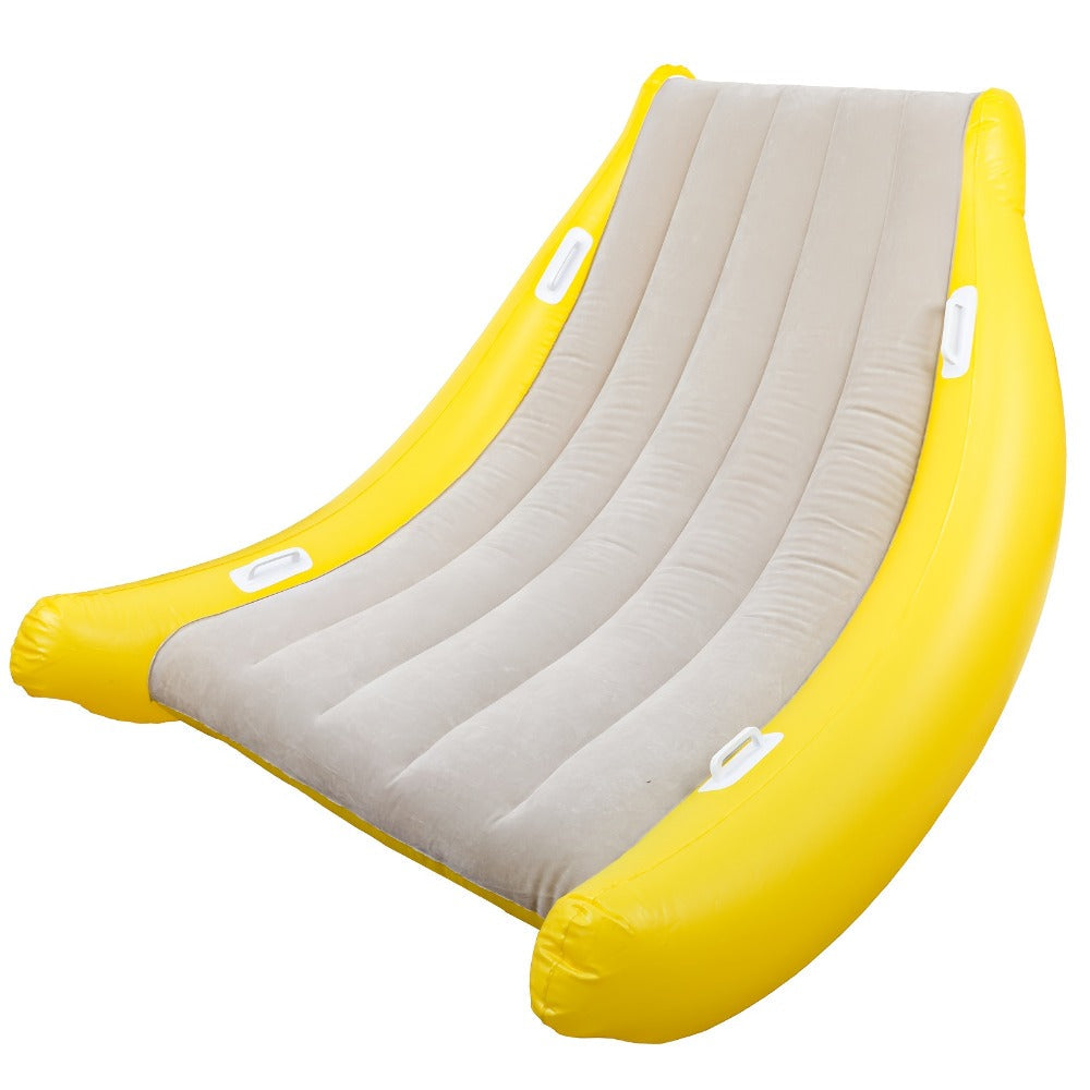 Portable Inflatable Sofa with Pump No Assembly Required Indoor Outdoor Folding Chair Bed Camping Backyard Patio Lightweight PVC Spot Clean Adults Kids Gift - product image 5